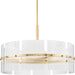 Seville Six Light Chandelier-Mid. Chandeliers-Progress Lighting-Lighting Design Store