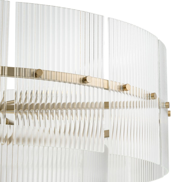 Seville Nine Light Chandelier-Mid. Chandeliers-Progress Lighting-Lighting Design Store