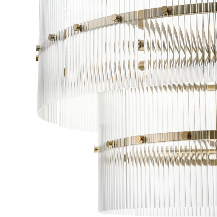 Seville Nine Light Chandelier-Mid. Chandeliers-Progress Lighting-Lighting Design Store