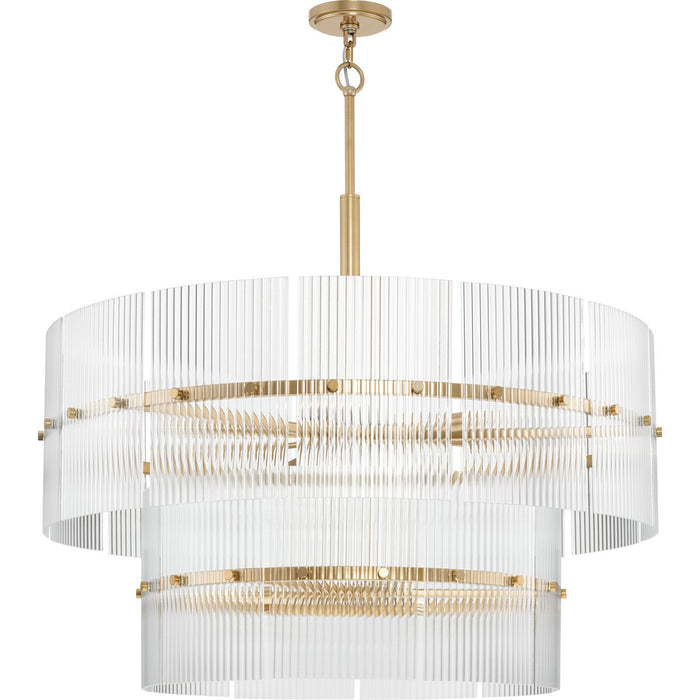 Seville Nine Light Chandelier-Mid. Chandeliers-Progress Lighting-Lighting Design Store