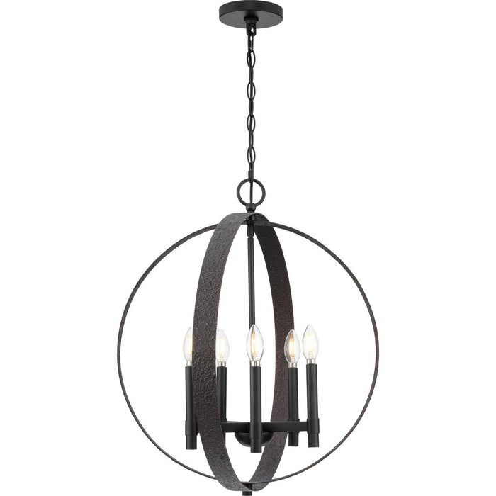 Allegheny Five Light Chandelier-Mid. Chandeliers-Progress Lighting-Lighting Design Store