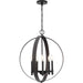 Allegheny Five Light Chandelier-Mid. Chandeliers-Progress Lighting-Lighting Design Store