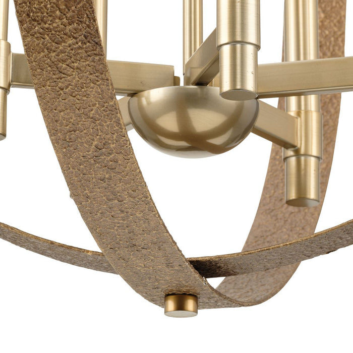 Allegheny Six Light Chandelier-Mid. Chandeliers-Progress Lighting-Lighting Design Store