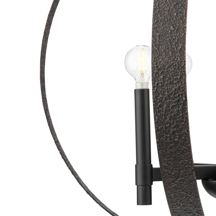 Allegheny Six Light Chandelier-Mid. Chandeliers-Progress Lighting-Lighting Design Store