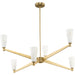 Tosca Six Light Chandelier-Large Chandeliers-Progress Lighting-Lighting Design Store