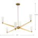 Tosca Six Light Chandelier-Large Chandeliers-Progress Lighting-Lighting Design Store