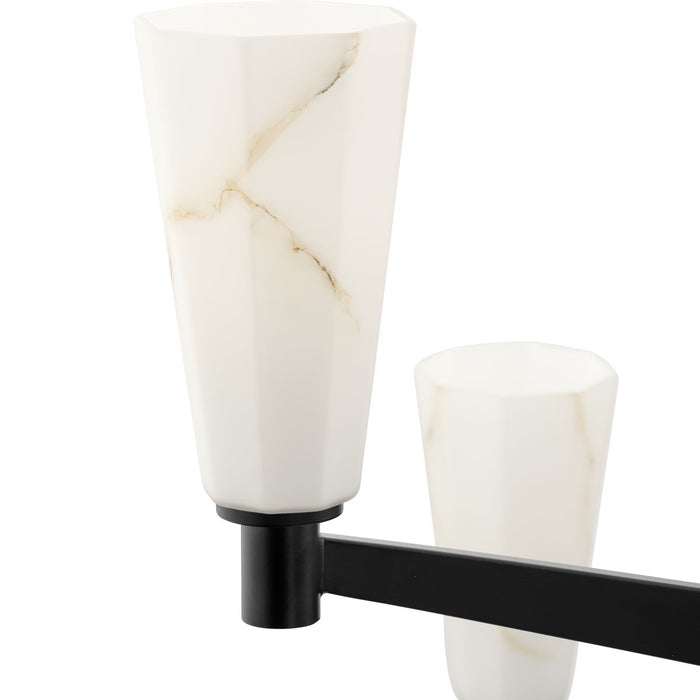 Tosca Ten Light Linear Chandelier-Linear/Island-Progress Lighting-Lighting Design Store