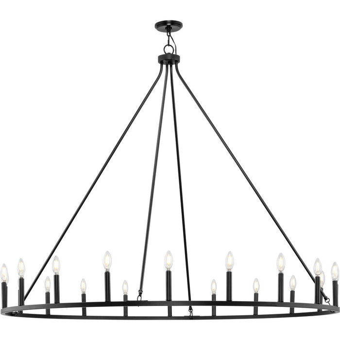 Gilliam 20 Light Chandelier-Large Chandeliers-Progress Lighting-Lighting Design Store
