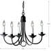 Five Light Chandelier-Mid. Chandeliers-Progress Lighting-Lighting Design Store