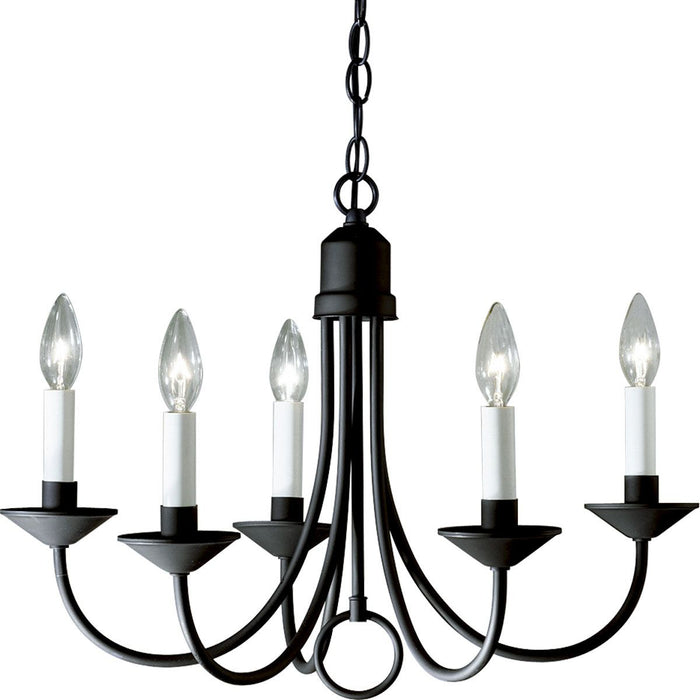 Five Light Chandelier-Mid. Chandeliers-Progress Lighting-Lighting Design Store
