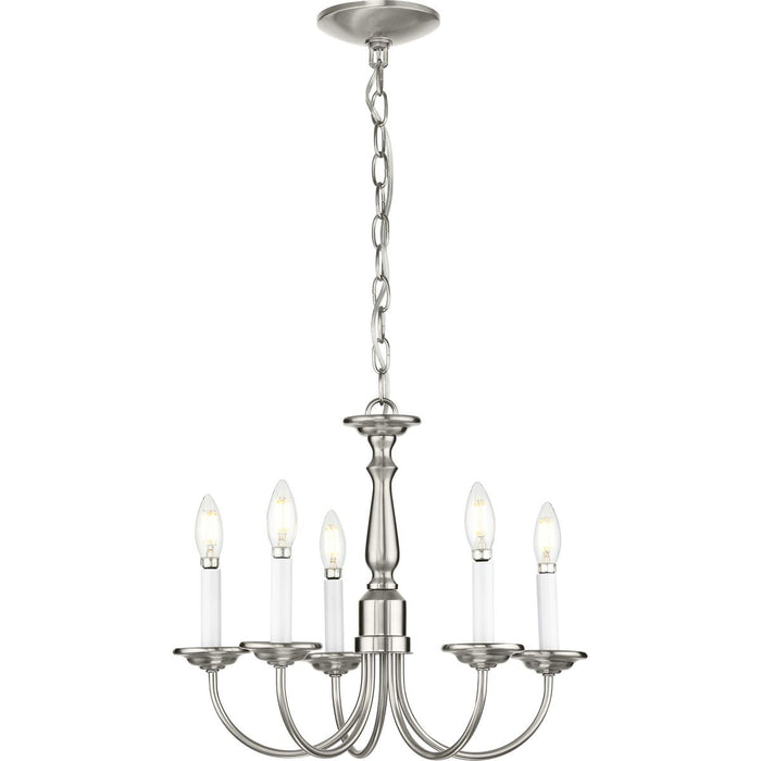 Five Light Chandelier-Mini Chandeliers-Progress Lighting-Lighting Design Store