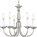 Five Light Chandelier-Mini Chandeliers-Progress Lighting-Lighting Design Store