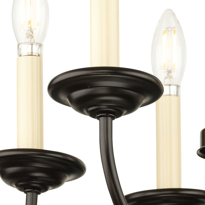 Five Light Chandelier-Mini Chandeliers-Progress Lighting-Lighting Design Store