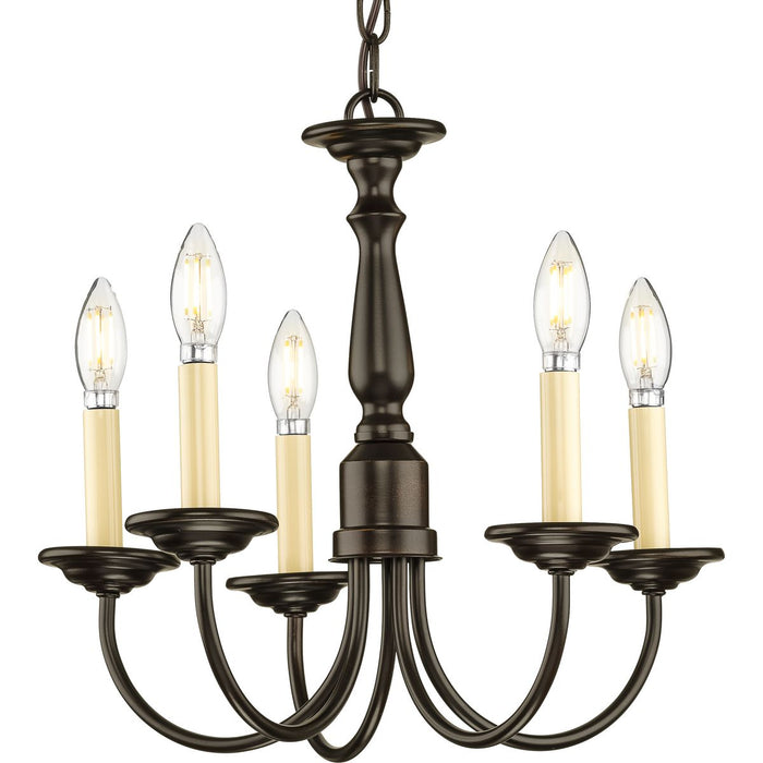Five Light Chandelier-Mini Chandeliers-Progress Lighting-Lighting Design Store