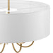 Drum Shade Chandelier-Mini Chandeliers-Progress Lighting-Lighting Design Store
