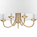 Drum Shade Chandelier-Mini Chandeliers-Progress Lighting-Lighting Design Store