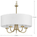 Drum Shade Chandelier-Mini Chandeliers-Progress Lighting-Lighting Design Store