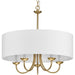 Drum Shade Chandelier-Mini Chandeliers-Progress Lighting-Lighting Design Store