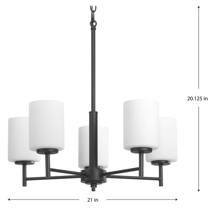 Replay Chandelier-Mid. Chandeliers-Progress Lighting-Lighting Design Store