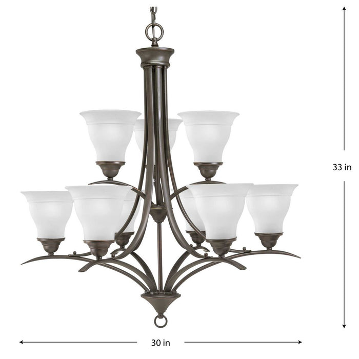 Trinity Chandelier-Mid. Chandeliers-Progress Lighting-Lighting Design Store