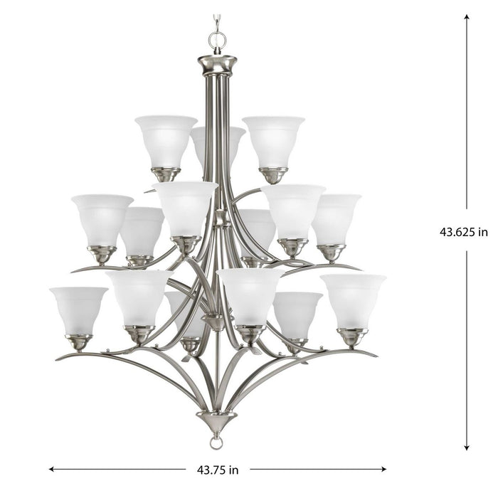 Trinity 15 Light Chandelier-Large Chandeliers-Progress Lighting-Lighting Design Store