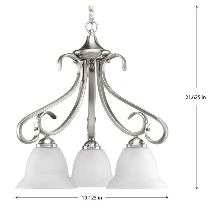 Torino Chandelier-Mid. Chandeliers-Progress Lighting-Lighting Design Store