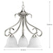 Torino Chandelier-Mid. Chandeliers-Progress Lighting-Lighting Design Store