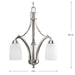 Wis Chandelier-Mid. Chandeliers-Progress Lighting-Lighting Design Store