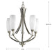Wis Chandelier-Mid. Chandeliers-Progress Lighting-Lighting Design Store