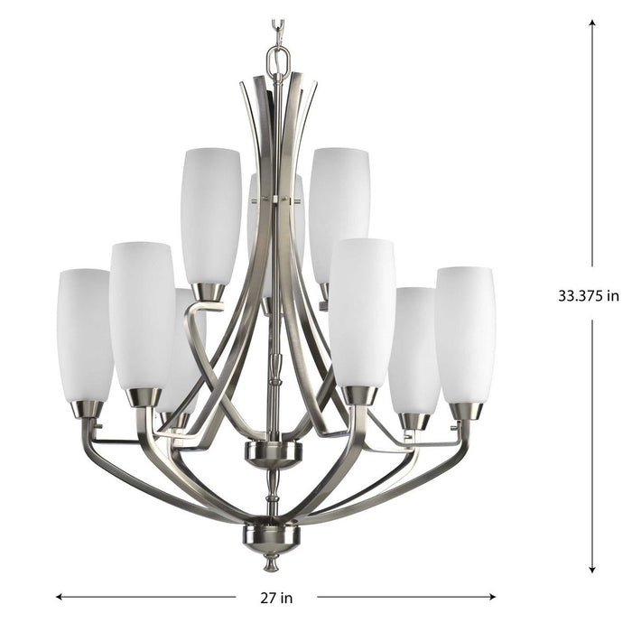 Wis Chandelier-Mid. Chandeliers-Progress Lighting-Lighting Design Store