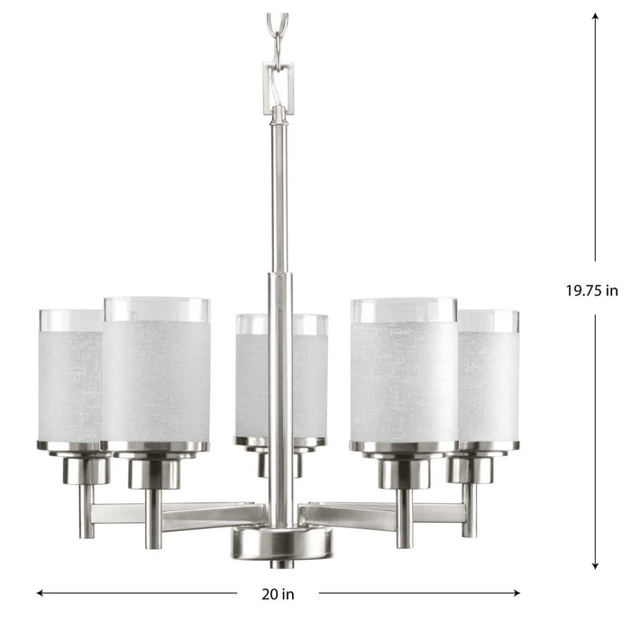 Alexa Chandelier-Mid. Chandeliers-Progress Lighting-Lighting Design Store