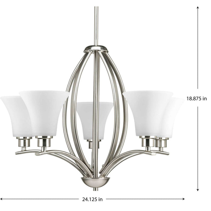 Joy Chandelier-Mid. Chandeliers-Progress Lighting-Lighting Design Store
