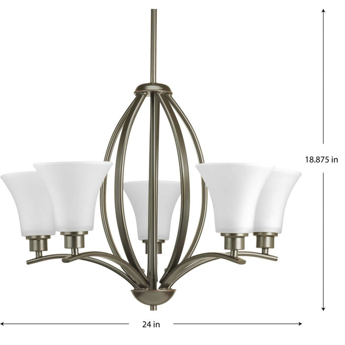 Joy Chandelier-Mid. Chandeliers-Progress Lighting-Lighting Design Store