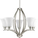 Joy Chandelier-Mid. Chandeliers-Progress Lighting-Lighting Design Store