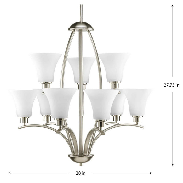 Joy Chandelier-Mid. Chandeliers-Progress Lighting-Lighting Design Store