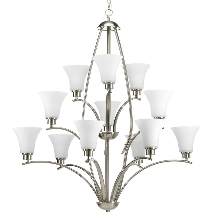 Joy 12 Light Chandelier-Large Chandeliers-Progress Lighting-Lighting Design Store