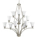 Joy 12 Light Chandelier-Large Chandeliers-Progress Lighting-Lighting Design Store