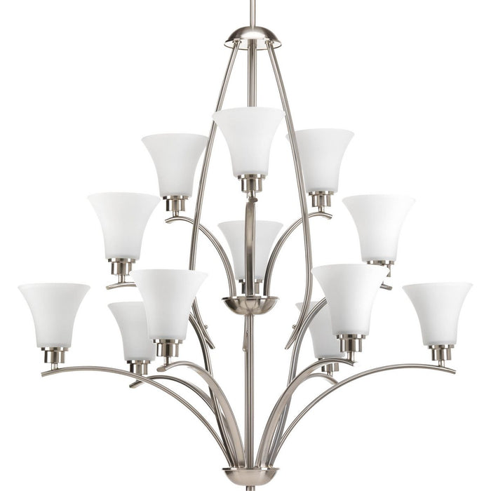 Joy 12 Light Chandelier-Large Chandeliers-Progress Lighting-Lighting Design Store