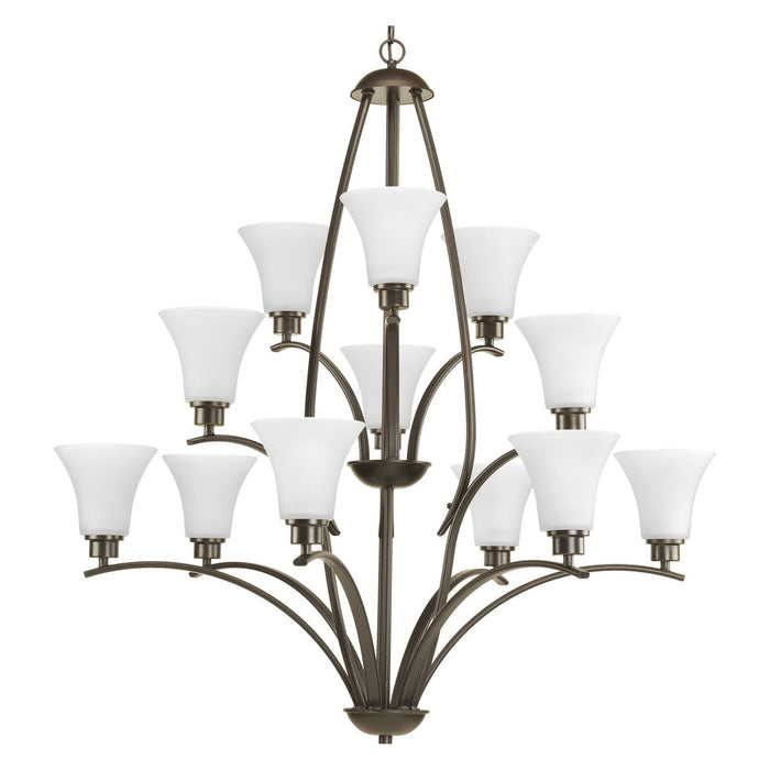 Joy 12 Light Chandelier-Large Chandeliers-Progress Lighting-Lighting Design Store