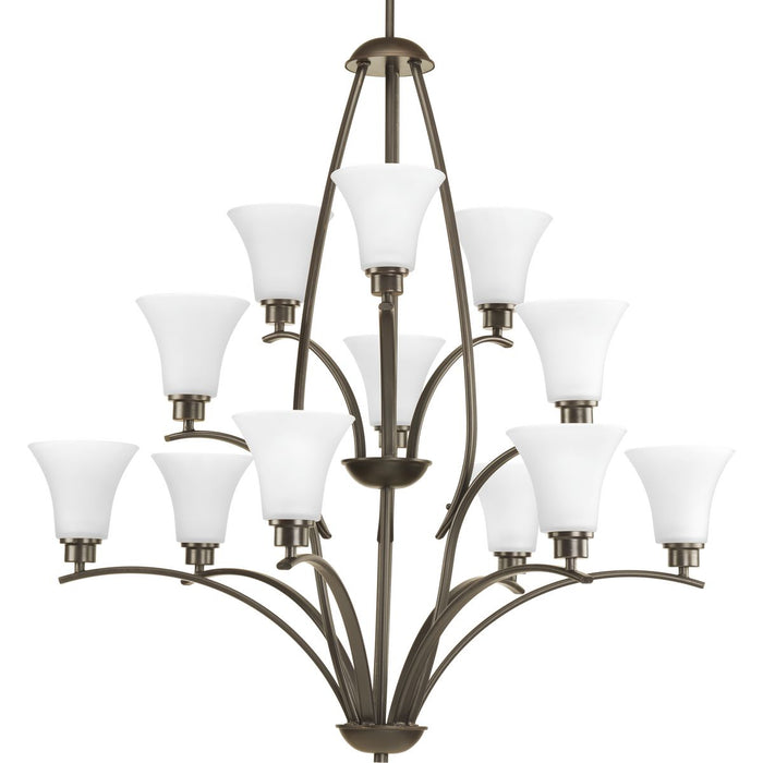 Joy 12 Light Chandelier-Large Chandeliers-Progress Lighting-Lighting Design Store