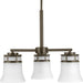 Cascadia Chandelier-Mid. Chandeliers-Progress Lighting-Lighting Design Store