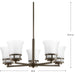 Cascadia Chandelier-Mid. Chandeliers-Progress Lighting-Lighting Design Store