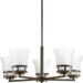 Cascadia Chandelier-Mid. Chandeliers-Progress Lighting-Lighting Design Store