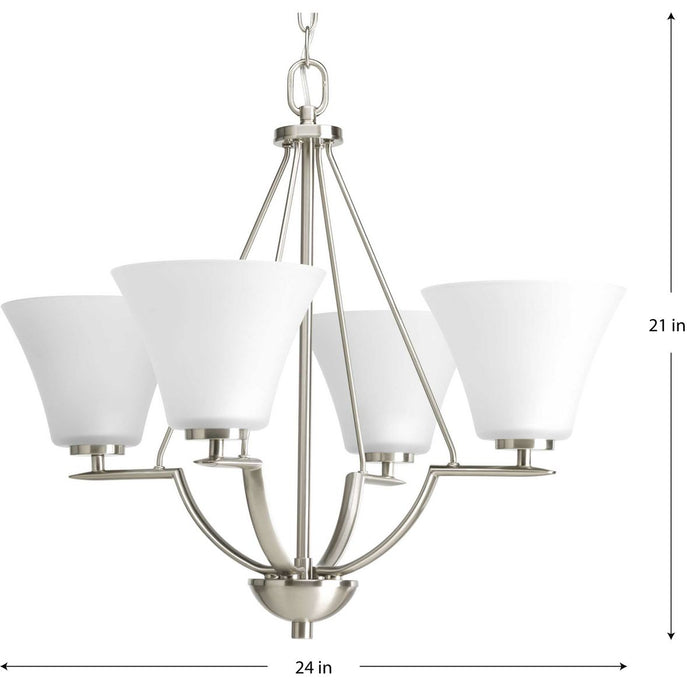 Bravo Chandelier-Mid. Chandeliers-Progress Lighting-Lighting Design Store