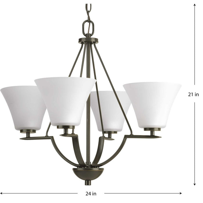 Bravo Chandelier-Mid. Chandeliers-Progress Lighting-Lighting Design Store