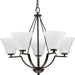 Bravo Chandelier-Mid. Chandeliers-Progress Lighting-Lighting Design Store