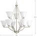 Bravo Chandelier-Mid. Chandeliers-Progress Lighting-Lighting Design Store