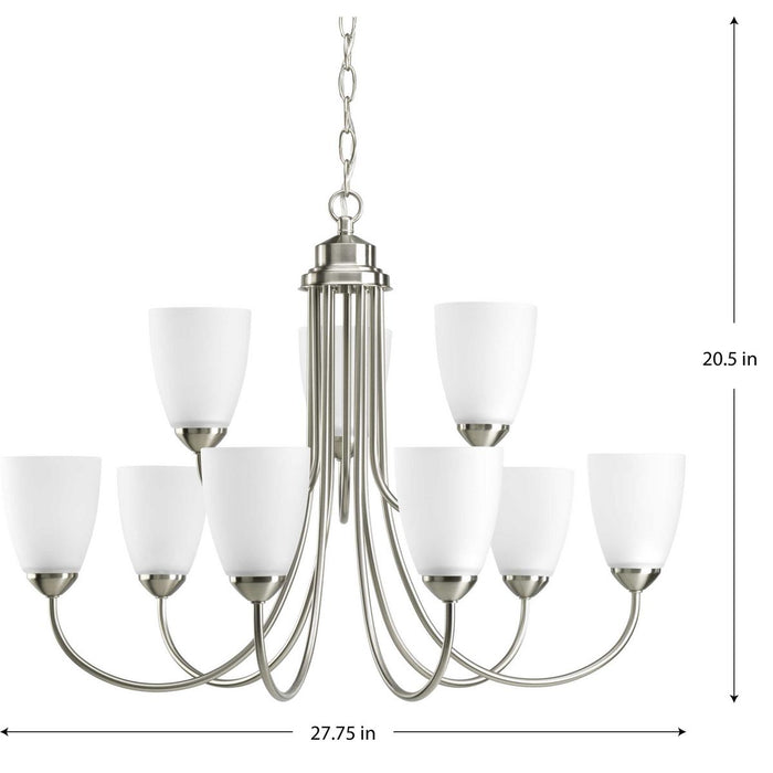 Gather Chandelier-Mid. Chandeliers-Progress Lighting-Lighting Design Store