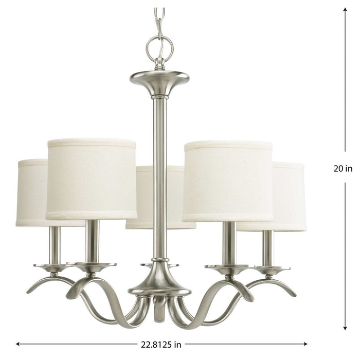 Inspire Chandelier-Mid. Chandeliers-Progress Lighting-Lighting Design Store