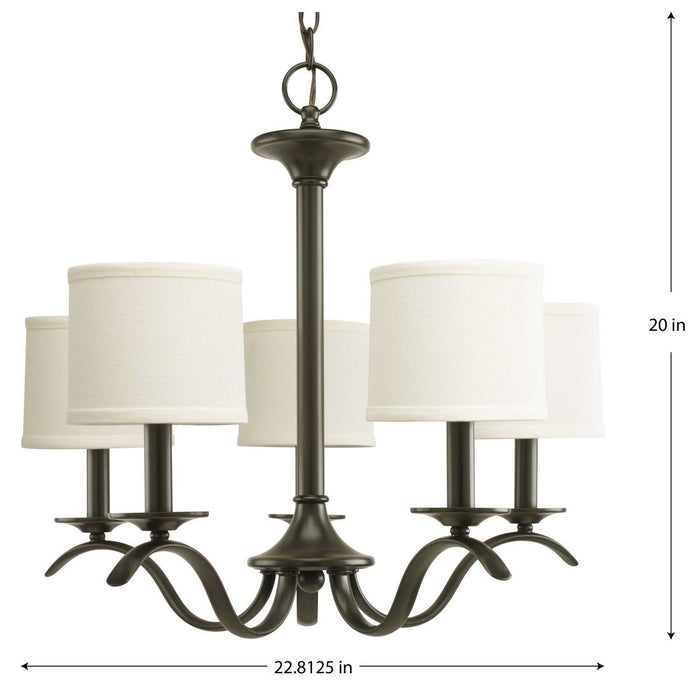 Inspire Chandelier-Mid. Chandeliers-Progress Lighting-Lighting Design Store